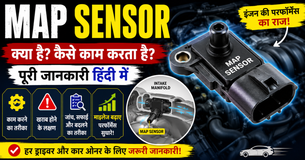 Map Sensor क्या है ? पूरी जानकारी हिन्दी में ।
