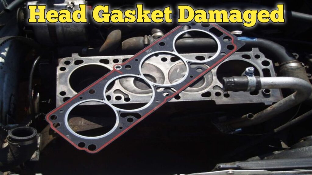 damaged cylinder head gasket